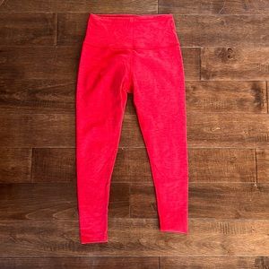 Beyond Yoga bright red leggings- worn only a few times!